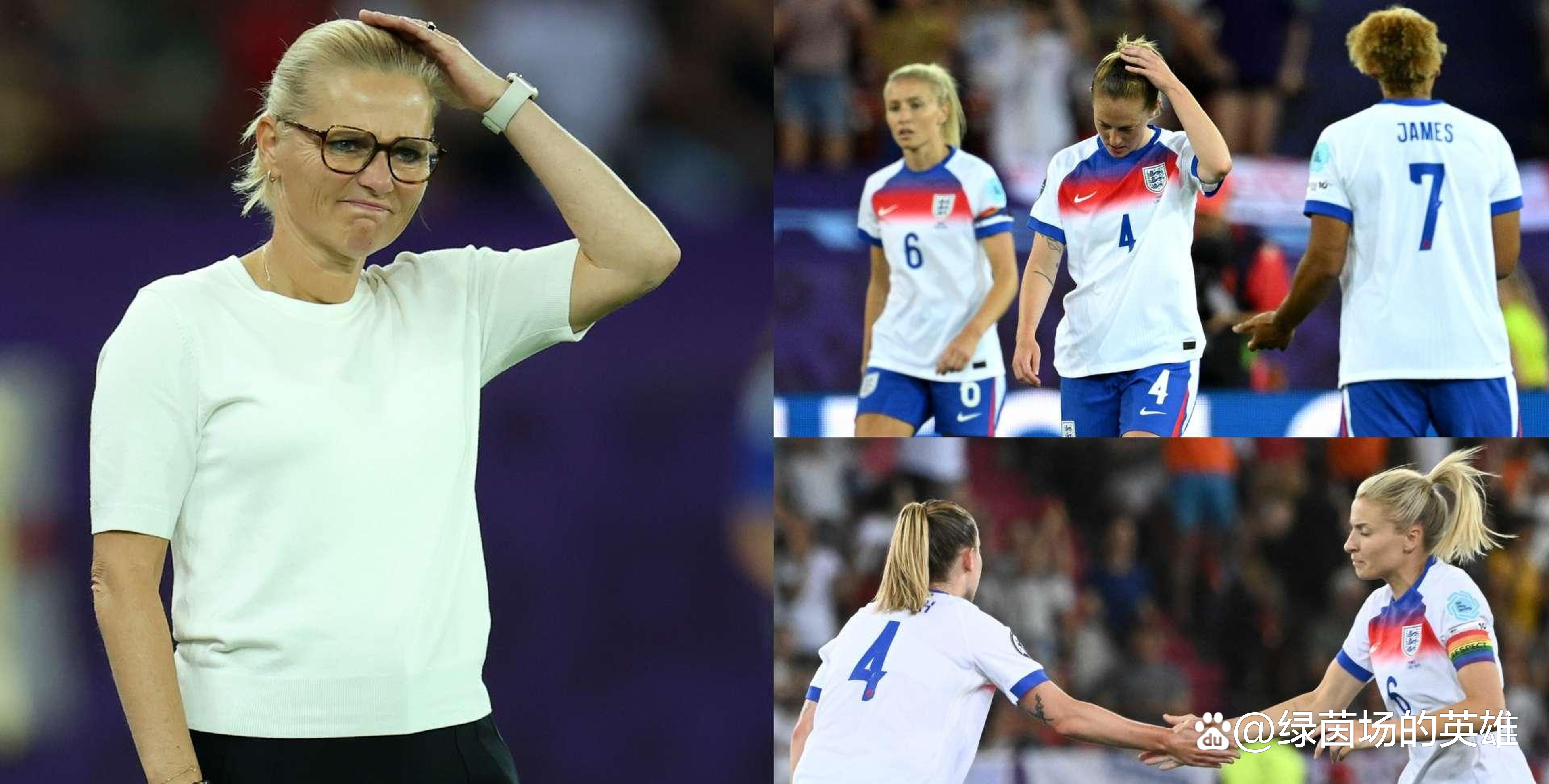 英格兰女足遭遇不敌瑞典，止步八强